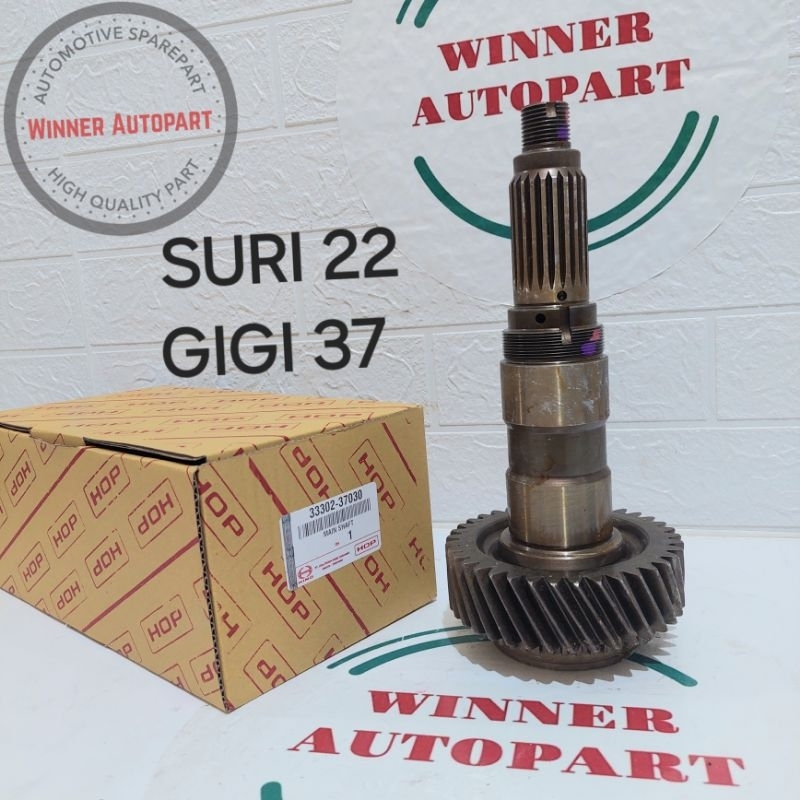 AS BLANDER MAIN SHAFT OUTPUT SHAFT TOYOTA HINO DUTRO HT130 33302-37030