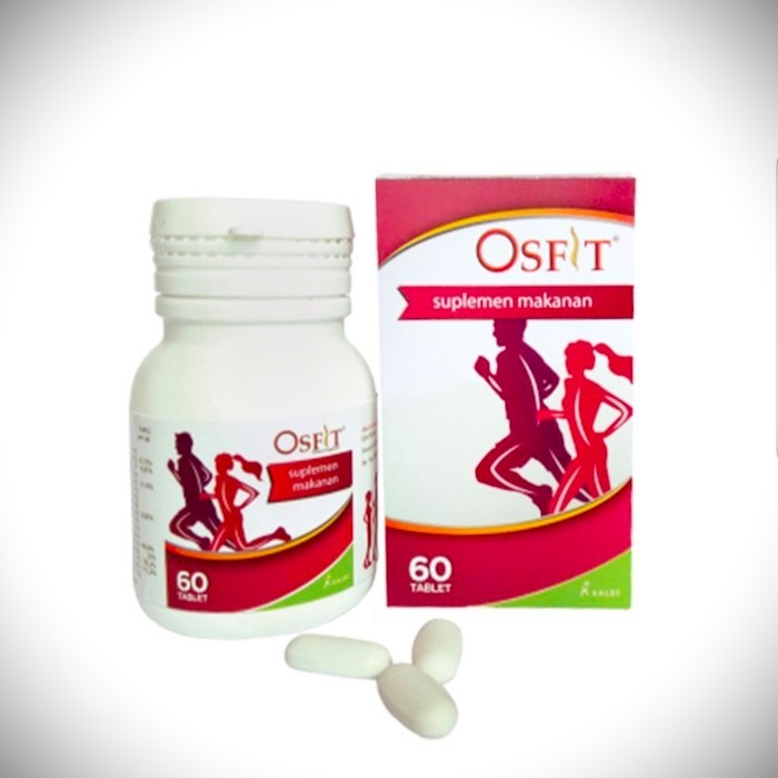 Osfit - 60 TABLET - Suplemen Kalsium dan D3