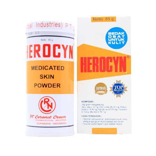 BEDAK HEROCYN 85G / BEDAK KULIT GATAL / BEDAK ALERGI