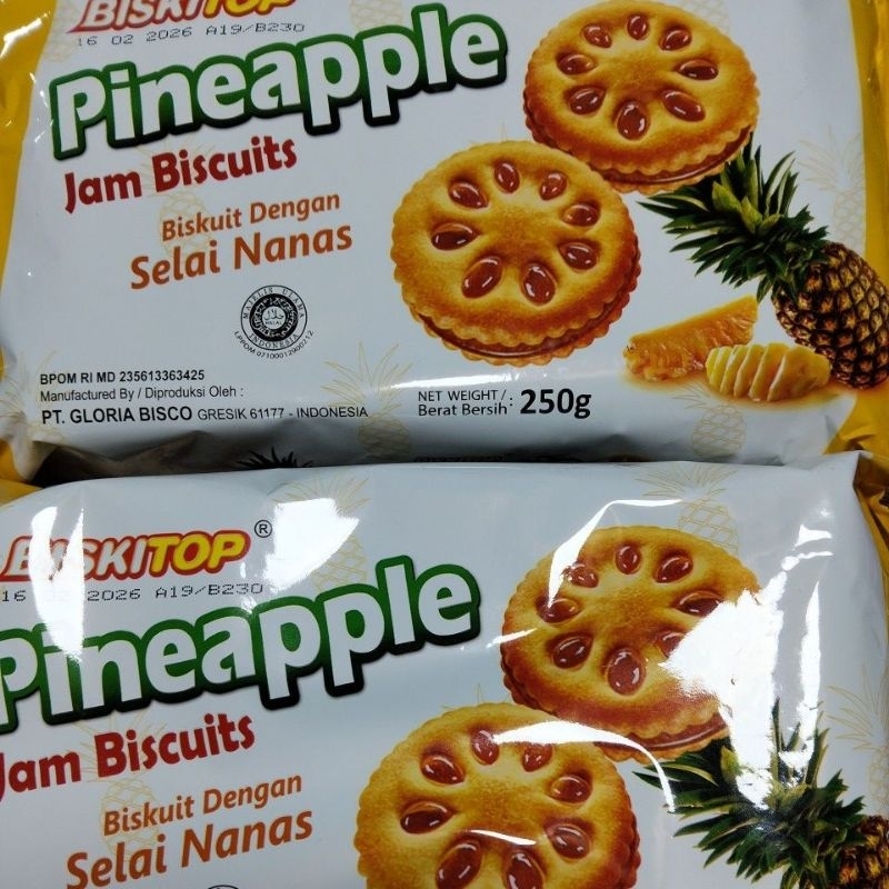 

PINEAPPLE Biskuit Selai Nanas Pack @250 g