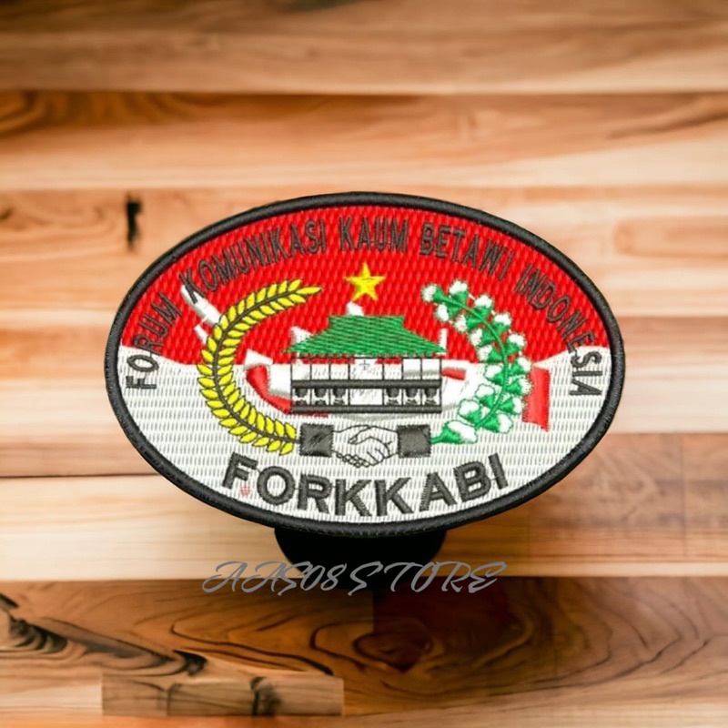 LOGO BORDIR FORKABI BEDGE FORKABI TERBARU EMBLEM PATCH FORKABI TERBARU