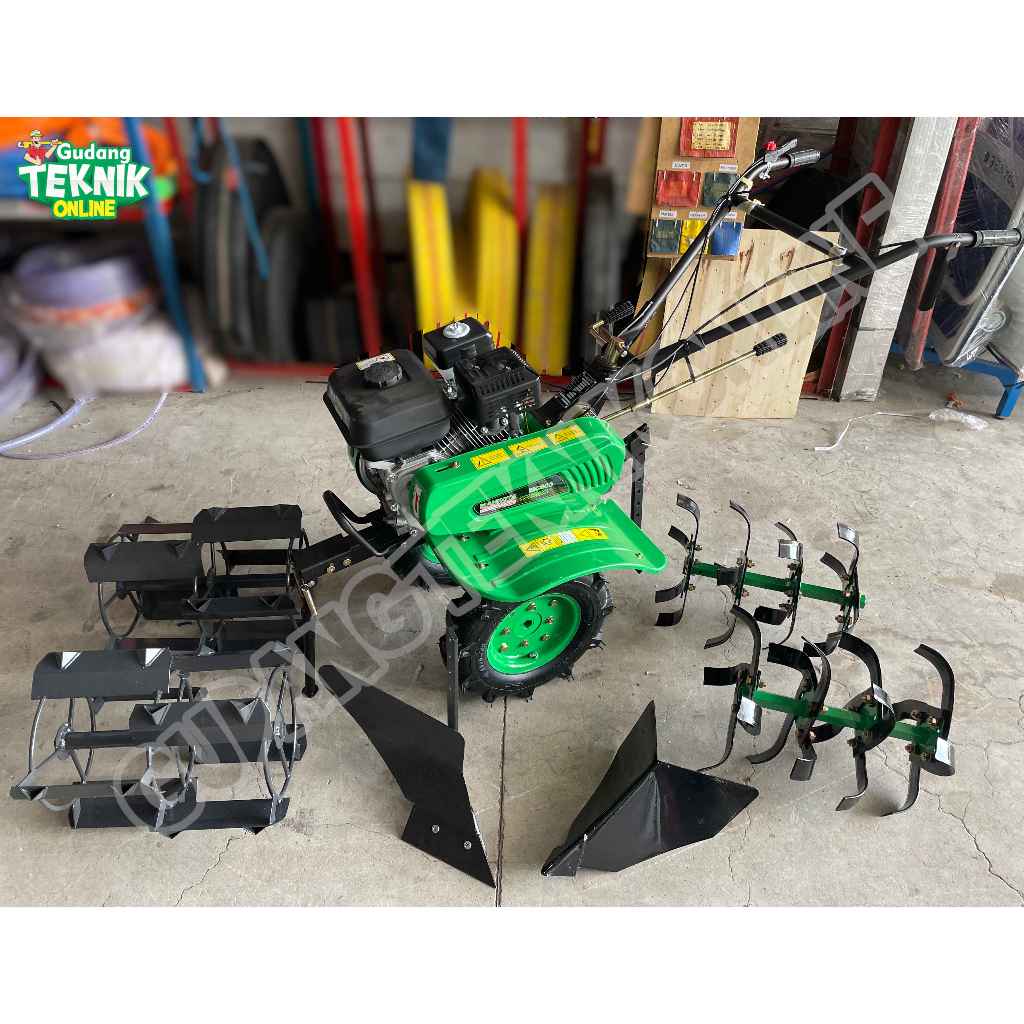 HARGA PROMO Mesin Traktor Mini MAHKOTA MC-800 / Mesin Cultivator Bajak Sawah Kebun Ladang Basah