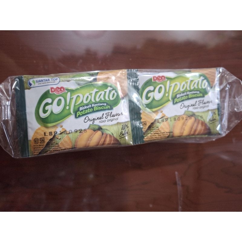 

Go Potato biskuit kentang rasa original 10pcs