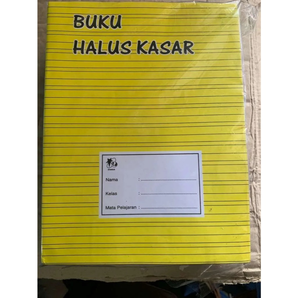 

SSA Buku Tulis Halus Kasar 30 Lembar