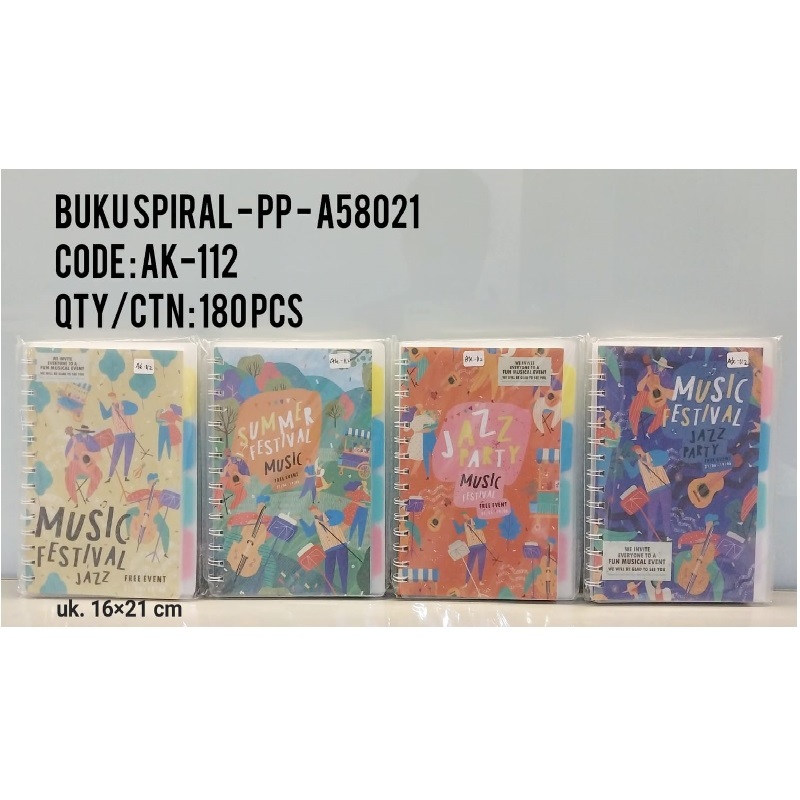 

BUKU SPIRAL A5