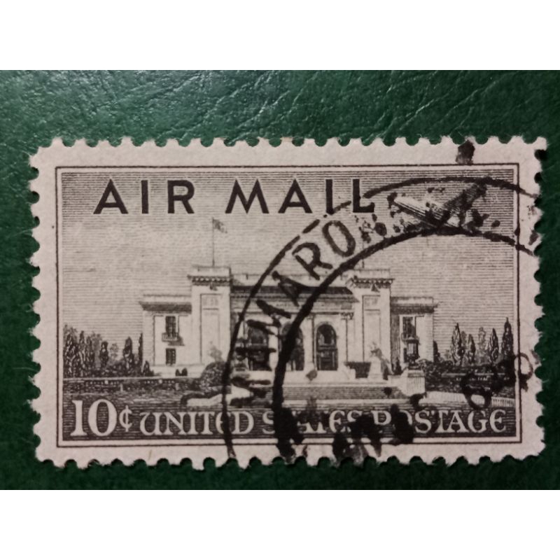 

Prangko USA 10 Cents Air mail Tahun 1947 USED