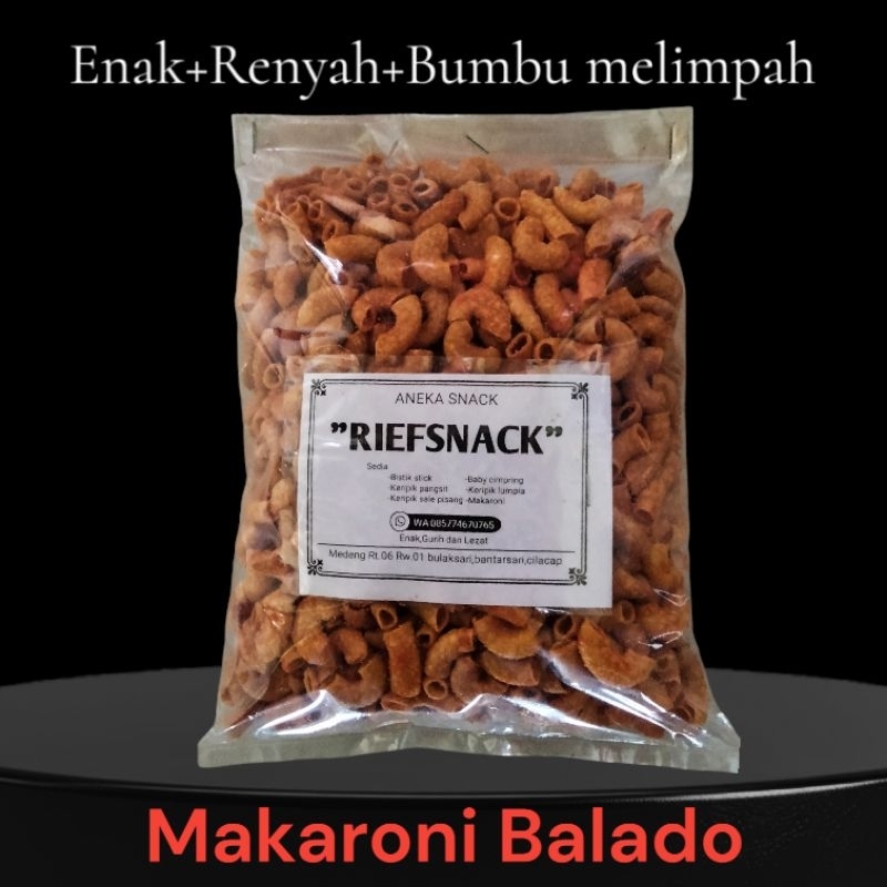 

Makaroni Balado enak-renyah-bumbu melimpah