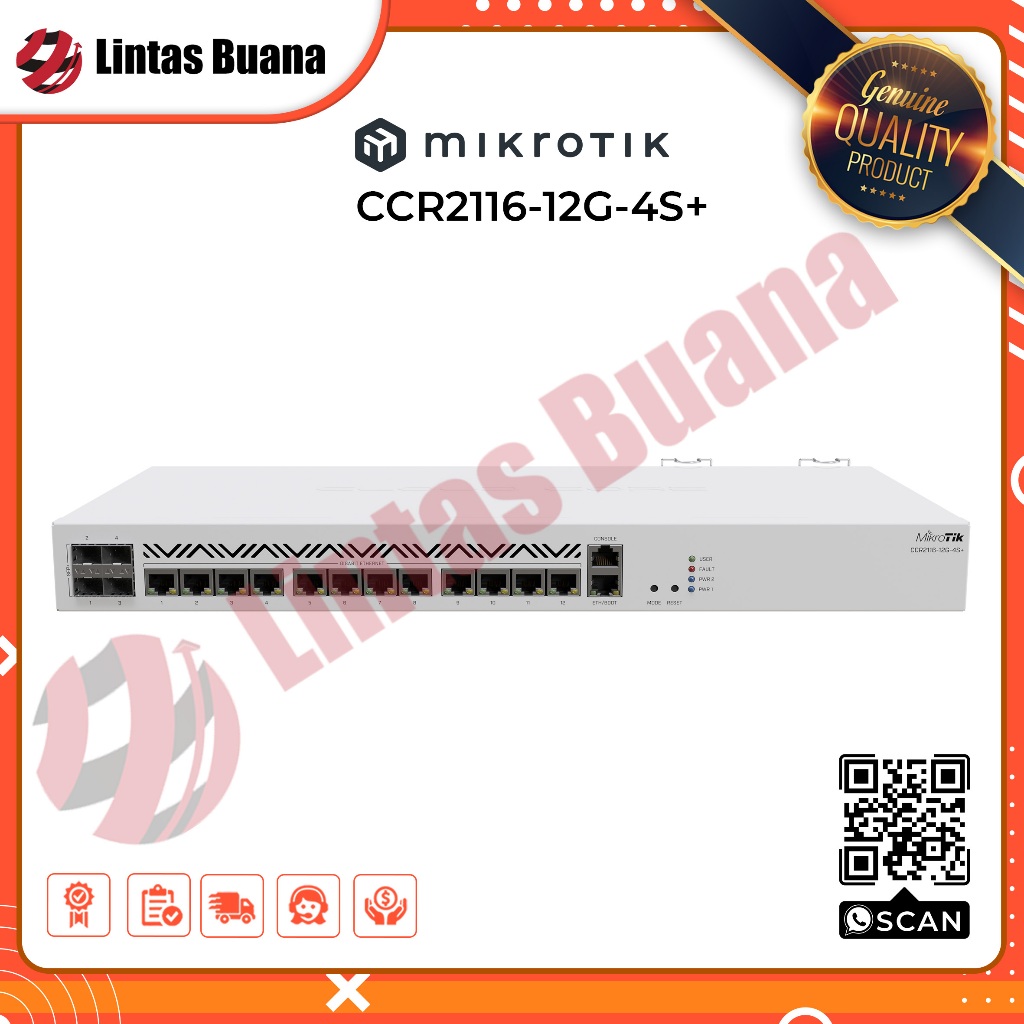Mikrotik CCR2116-12G-4S+