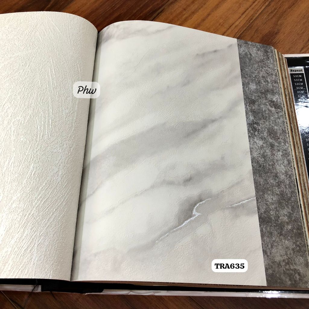 WALLPAPER DINDING MOTIF MARMER GRANIT NATURAL TERRA