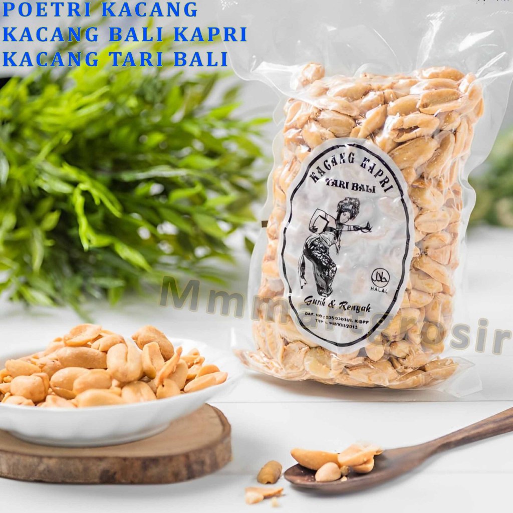 

Poetri Kacang / Kacang Kapri Gurih & Renyah / Kacang Tari Bali Meman / 289gr