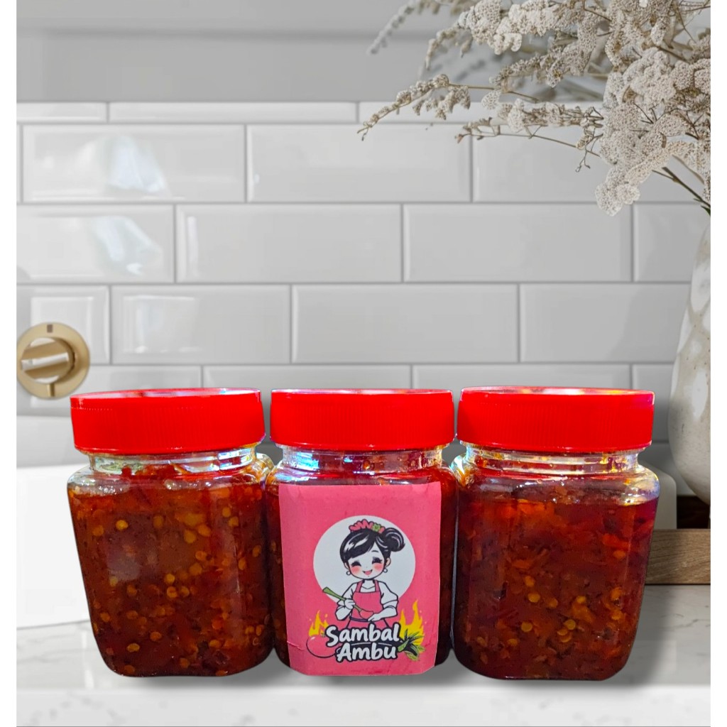

Sambal Terasi Teri Viral Makanan Siap Saji Pedas Asin Enak