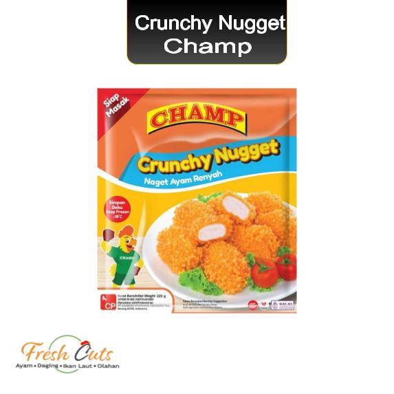 

Champ Crunchy Nugget 225gr / Nugget Ayam / Nuget Enak