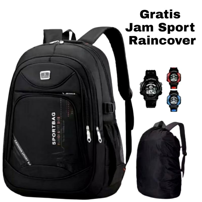 Tas Ransel PoloStar jumbo tas ransel sekolah anak SD SMP SMA Jumbo