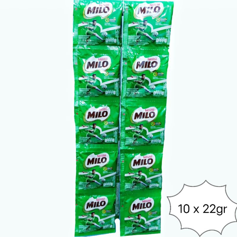 

Milo 10 x 22 gr