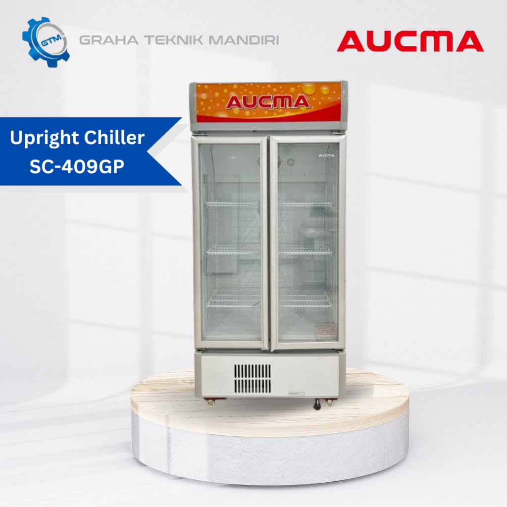 Aucma Upright Chiller SC-409GP (EX DISPLAY)