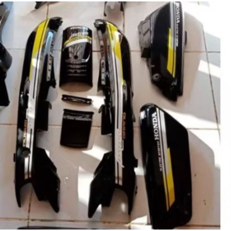 Cover Body Honda Astrea Grand Sabit set Box Aki