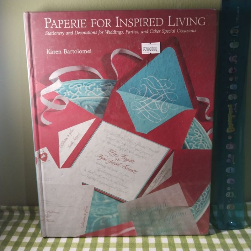 Buku import PAPERIE FOR INSPIRED LIVING by Karen Bartolomei