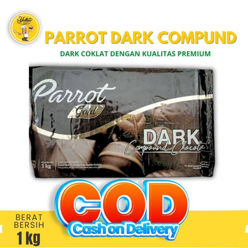 

PARROT DARK COMPOUND GOKD PREMIUM 1KG / COKELAT BATANG PARROT 1KG