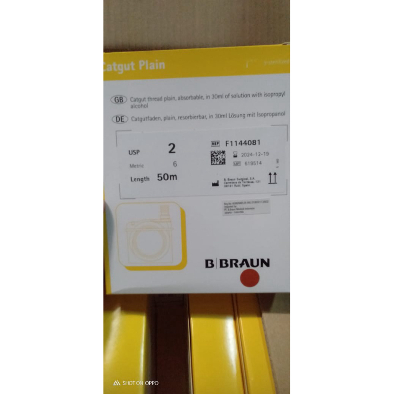 Catgut Plain Bbraun Benang Jahit 2