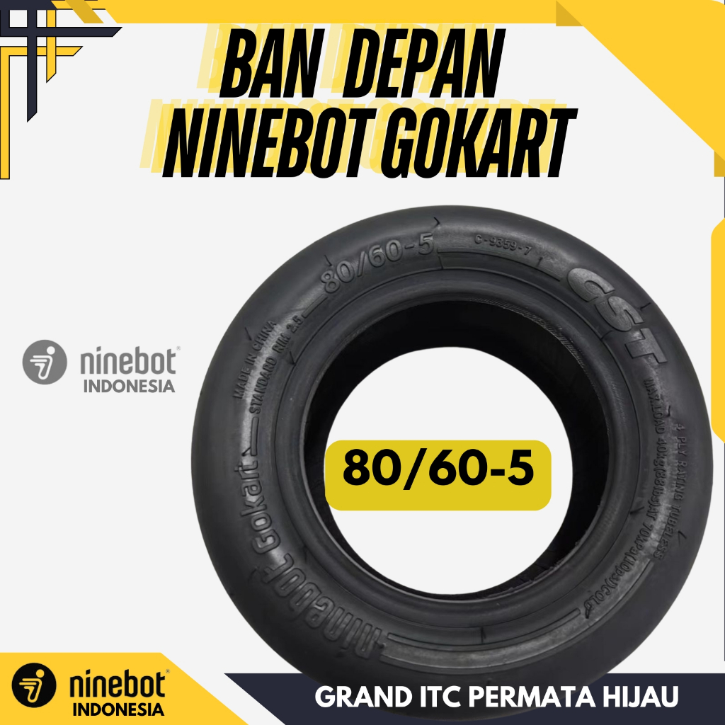 BAN DEPAN NINEBOT GOKART 80/60-5