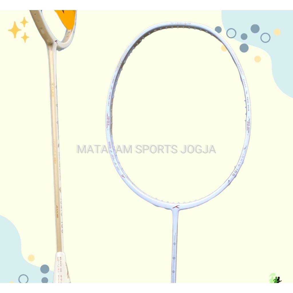Raket Badminton Bulutangkis Hundred IONIQ 100 Original