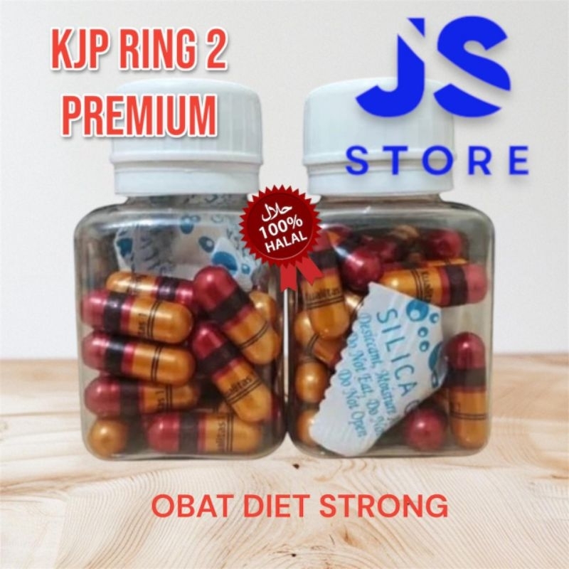 Obat Diet Pelangsing Badan Strong KJP Ring 2 / Obat kurus