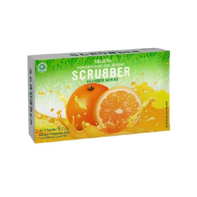 

Vegeta Scrubber Jeruk Dus Isi 6 Sachet