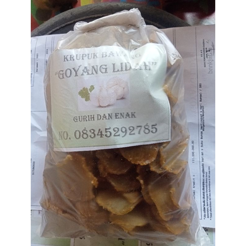 

Krupuk Bawang Goyang Lidah Asli