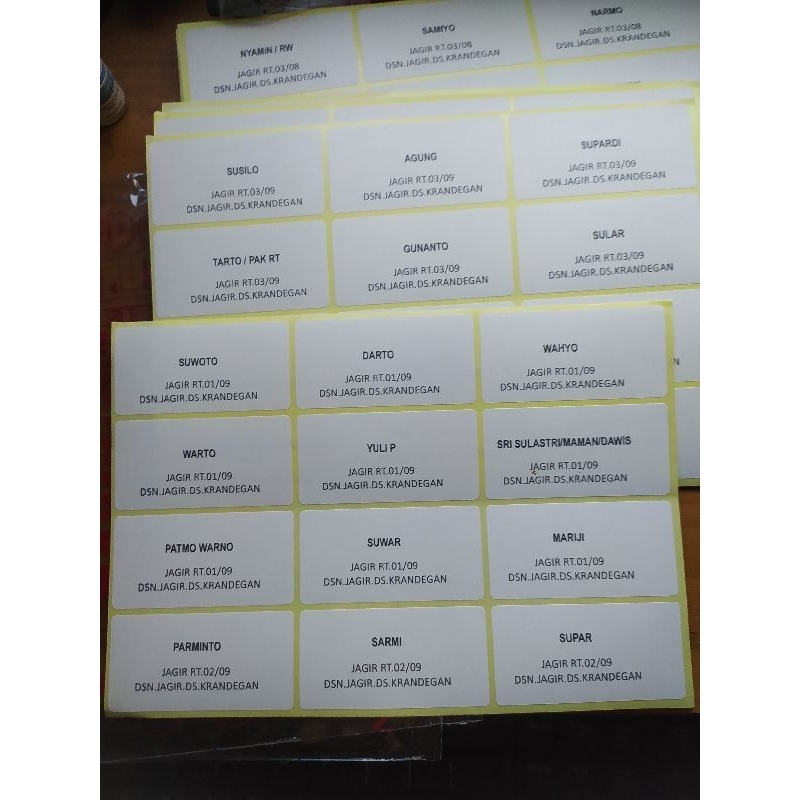 

Label undangan