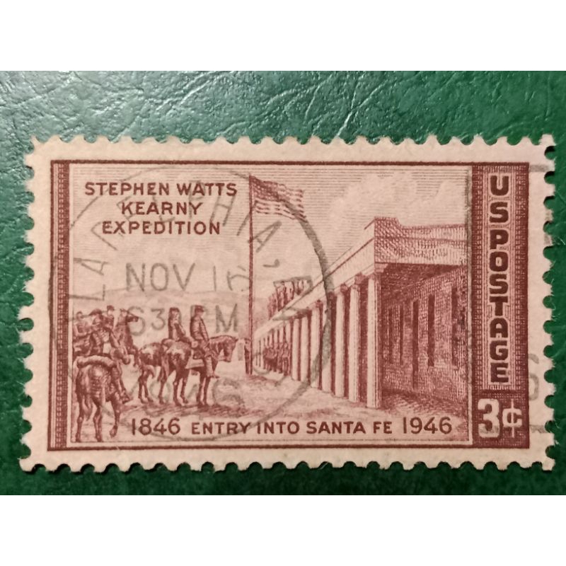 

Prangko USA 3 Cents Kearny Expedition Tahun 1946 USED