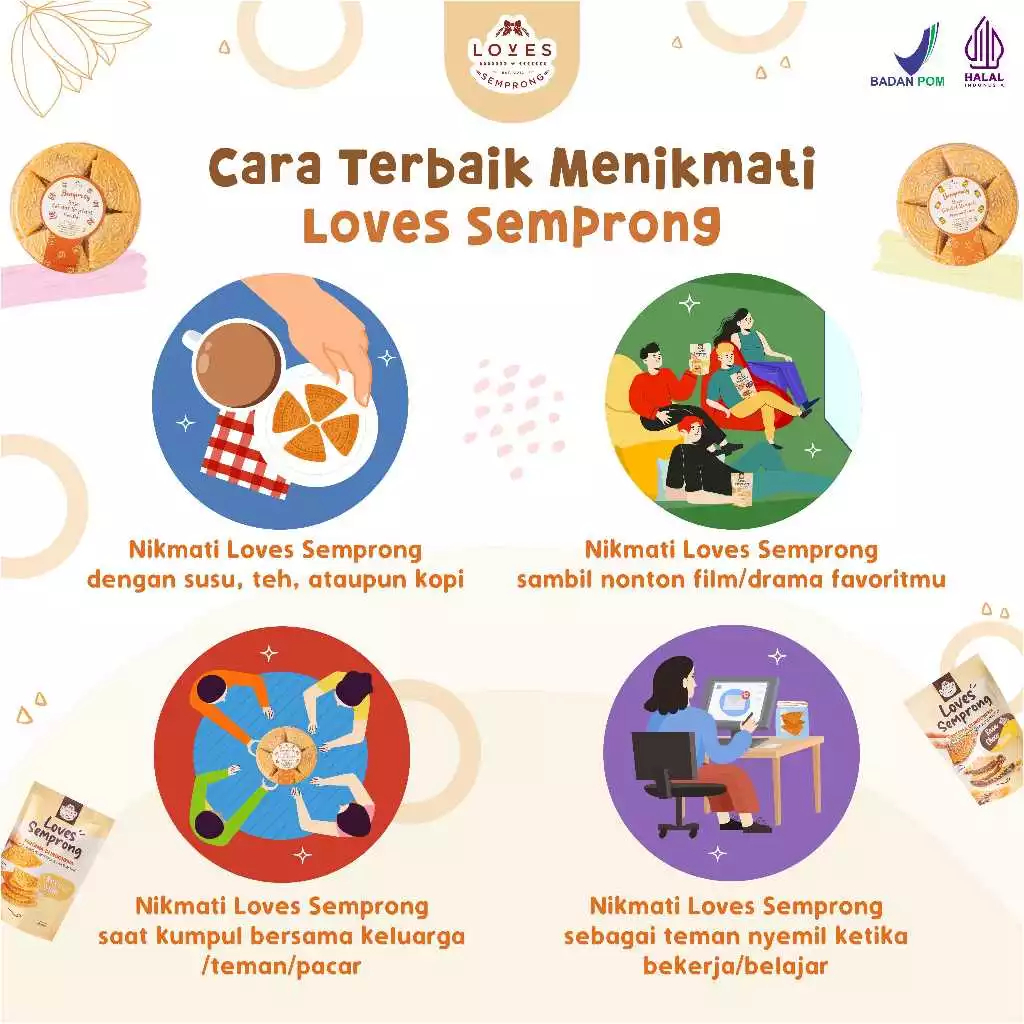 

ADY78 Loves Semprong Dark Chocolate Kue Semprong Toples Reguler; Enak, Halal & Higienis