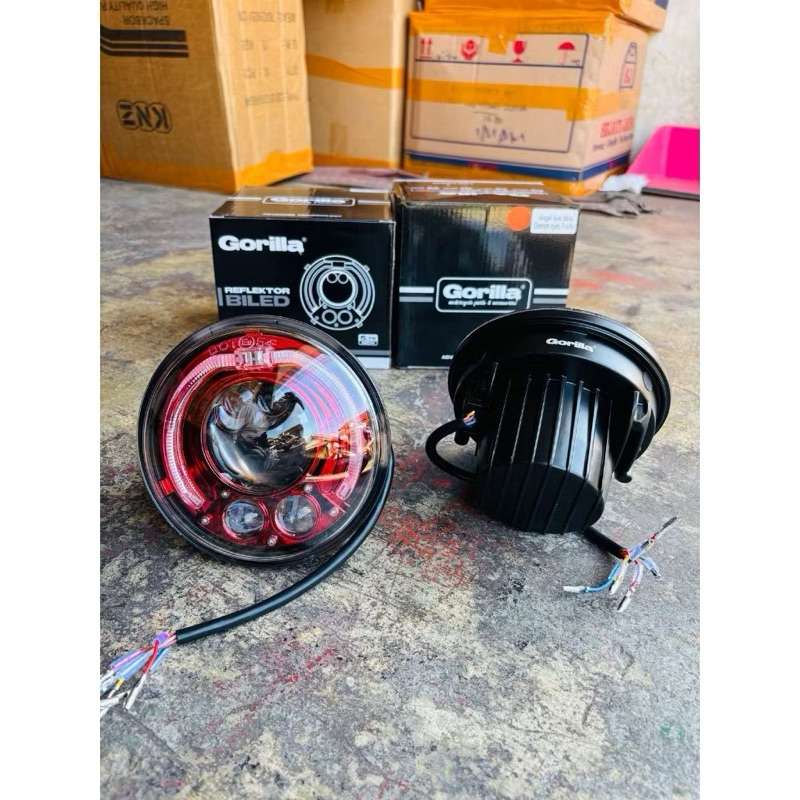 Head Lamp DayMaker 5.75 Inch Daymaker Billed  gorilla copy pro7