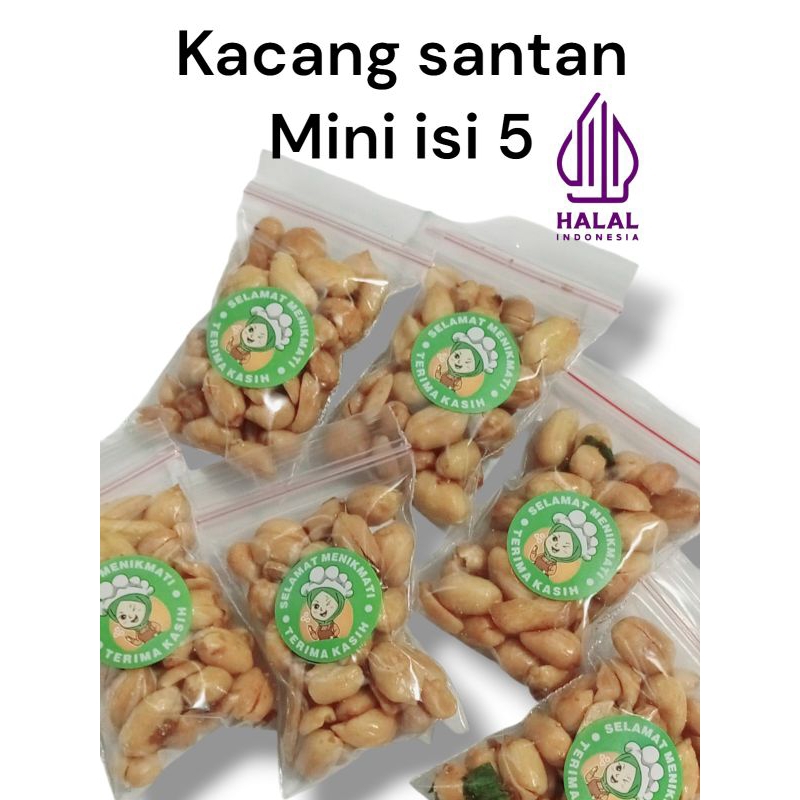 

kacang santan mini isi 5 gurih dan empuk
