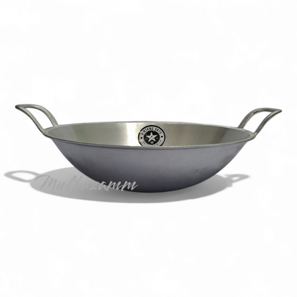 RB Wajan Penggorengan Kuali Alumunium jawa tebal ceper kecil