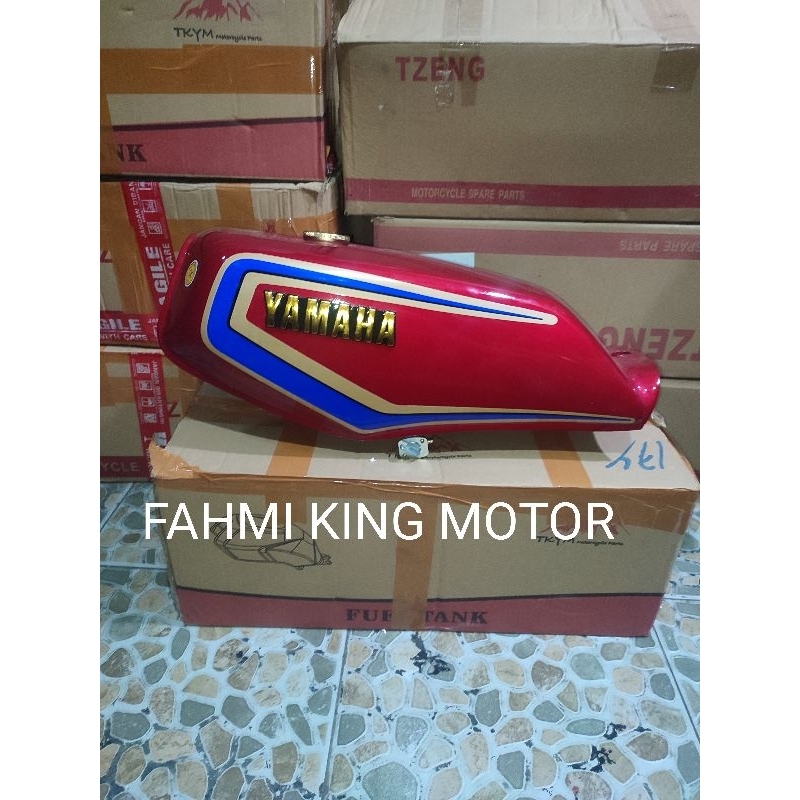 TANGKI MERAH RX KING RXKING LIST BIRU GOLD 1983 SET KOMPLIT GRES BARU