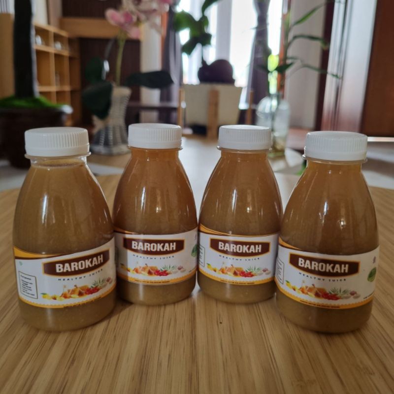 

Garlic Jus Bawang Lanang Asli Segar Berkualitas 100% Original Paket 4 Botol Isi @ 150ml Per Kemasan
