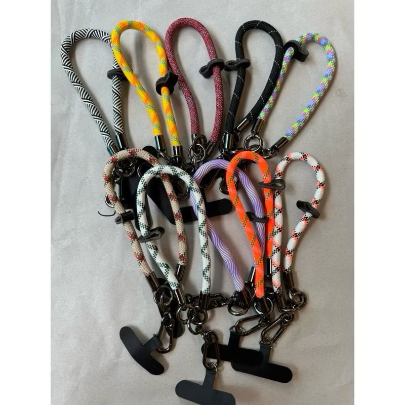 HAND STRAP PREMIUM tebal Handphone Tali pendek Lanyard HP serat Nylon gantung handphone hand strap