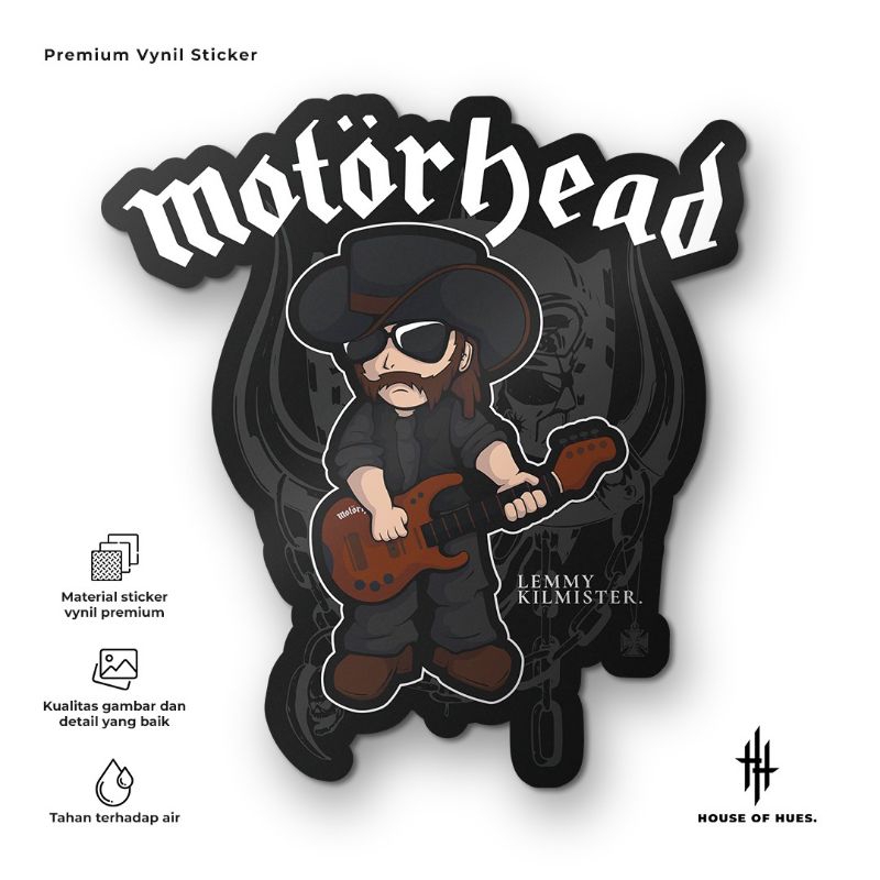 

Motorhead Vynil Premium Sticker