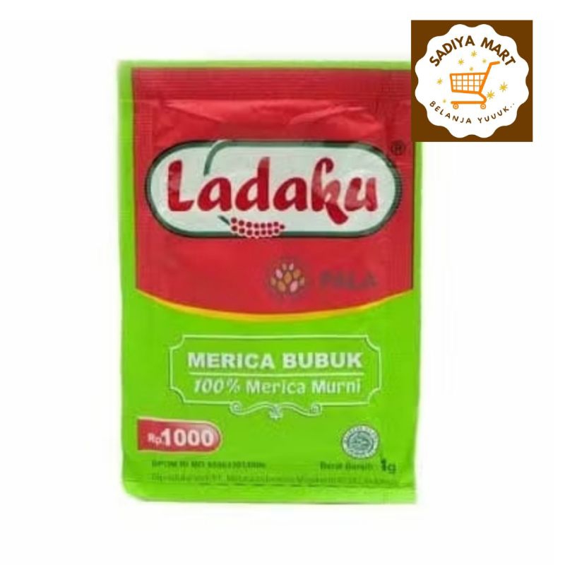 

Ladaku / merica bubuk / pedes bubuk / lada putih bubuk