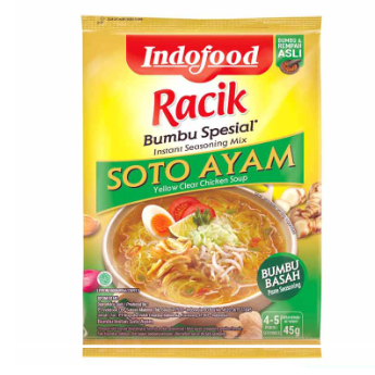 

Indofood Racik Bumbu Spesial Soto Ayam 45g