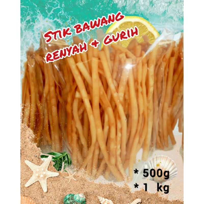 

Stik kue bawang 100% gurih & renyah