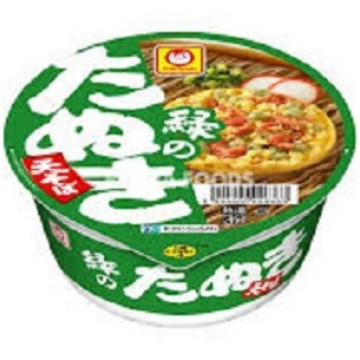 

MARUCHAN Mi Instan Midori No Tanuki Tensoba Dekamori 146Gr Made In Japan