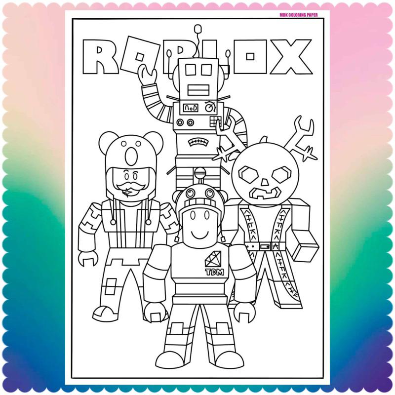 

MDK Kertas mewarnai ROBLOX / Lembar mewarnai & kertas mewarnai / Lembar & Kertas mewarnai termurah