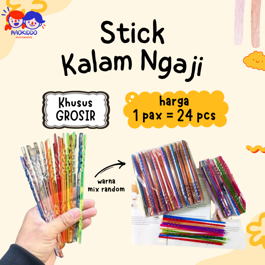 Tuding Ngaji Kalam Ngaji Harga Grosir isi 24 pcs