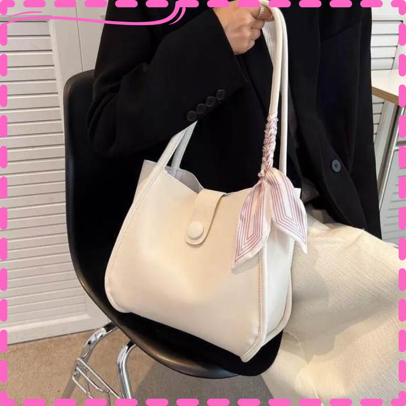 PROMO TOTE BAG TAS JINJING WANITA KULIAH GURU NGAMPUS KOREAN STILE IMPORT WANITA