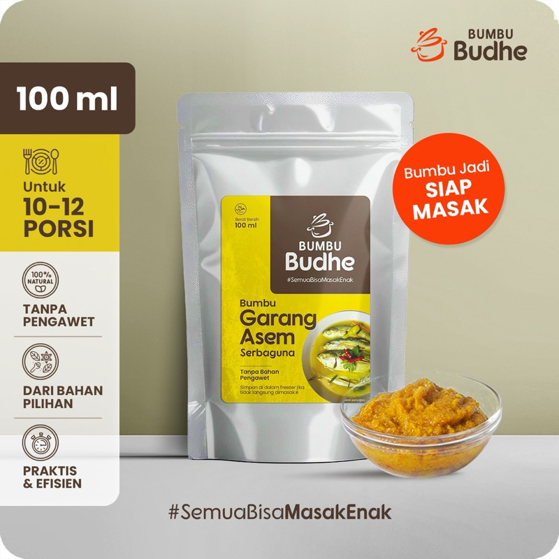 

Bumbu Garang Asem Serbaguna 100 ml - Bumbu Budhe | Asem-asem | Bumbu Siap Masak