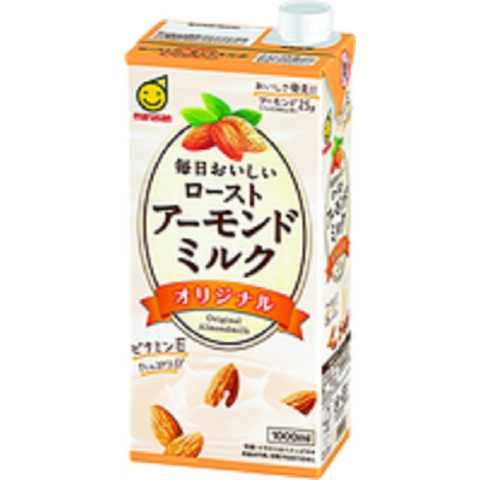 

MARUSAN Roasted Almond Milk Original 1lt- Susu Almond Panggang Produk Japan