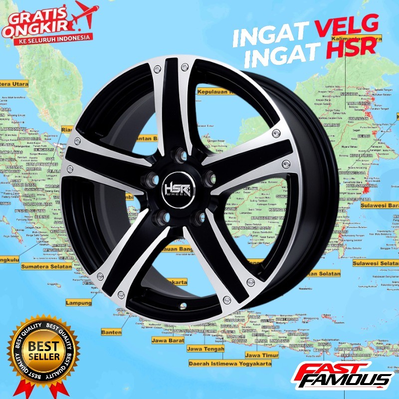 velg mobil terbaru r16 baut 5 mobil ertiga xpander crv hrv brv rush terios dll velg hsr r16