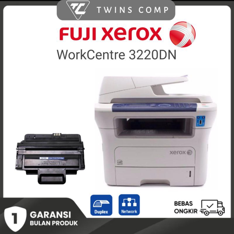 mesin fotocopy mini xerox workcentre 3220dn multifungsi