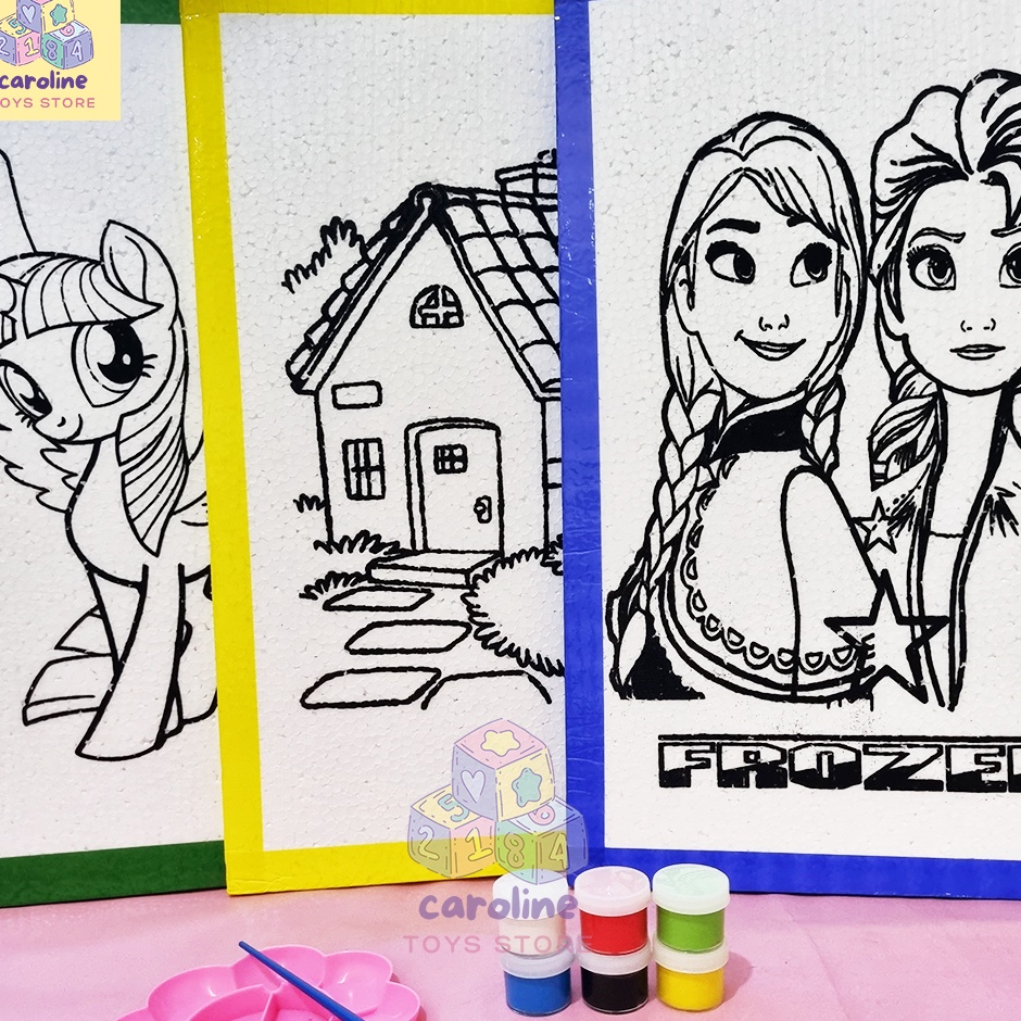 

Paling Menarik Paket Lukis Anak Sterofom Ukuran Besar 33x5 Paket Lengkap Lukis Anak